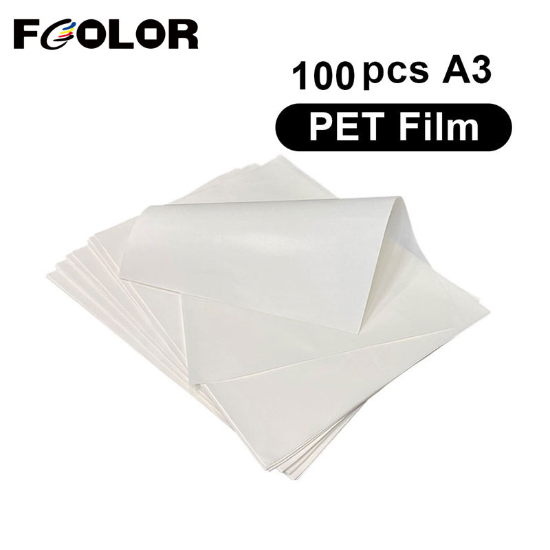 Dtf Hot Peel Film - FCOLOR - Película PET A3 para