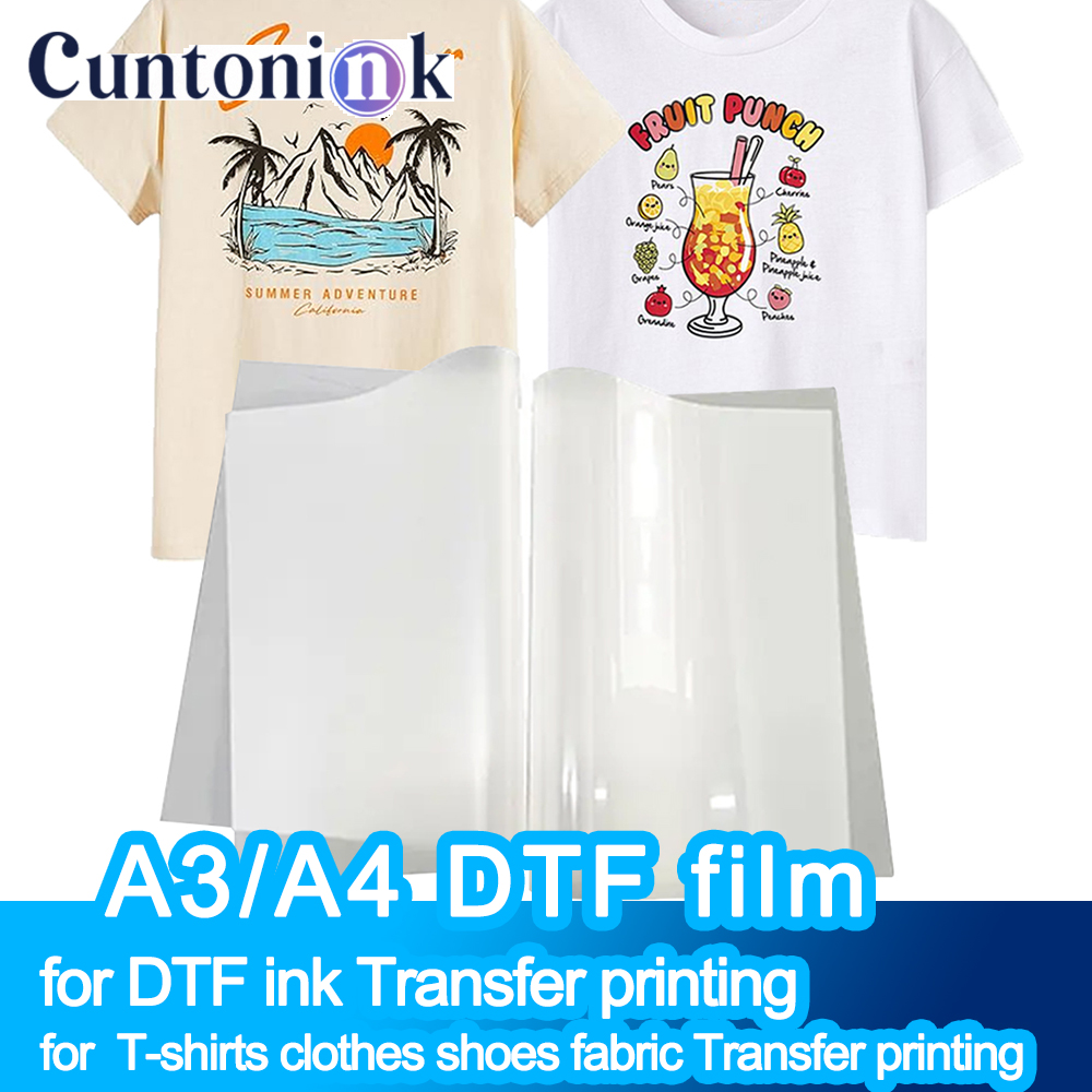 Dtf Hot Peel Film - Película DTF A3 A4 50/100 para