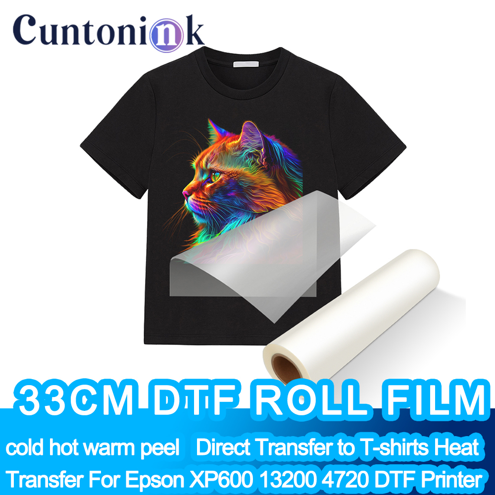 Dtf Hot Peel Film - Rollo de película PET DTF de