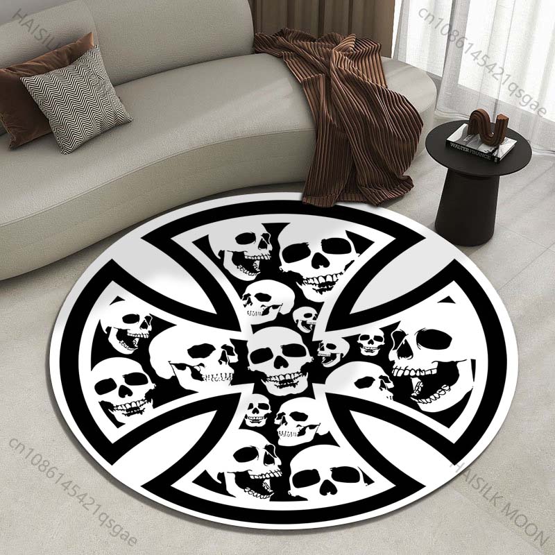 Commercial Printing And Design - Alfombra redonda con diseño creativo de