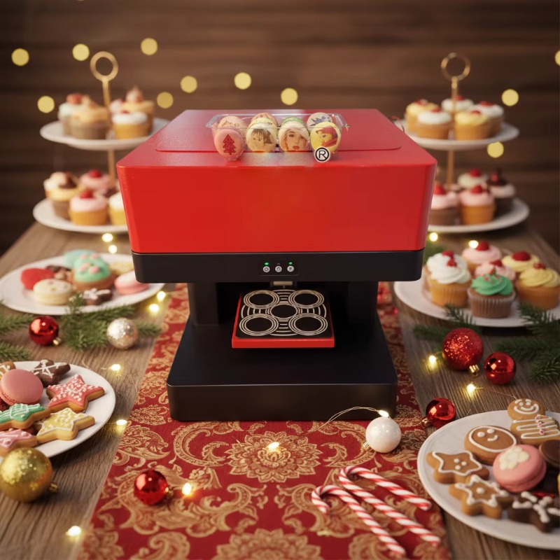 3D Printing Commercial Use - Impresora multifuncional de pizza y café