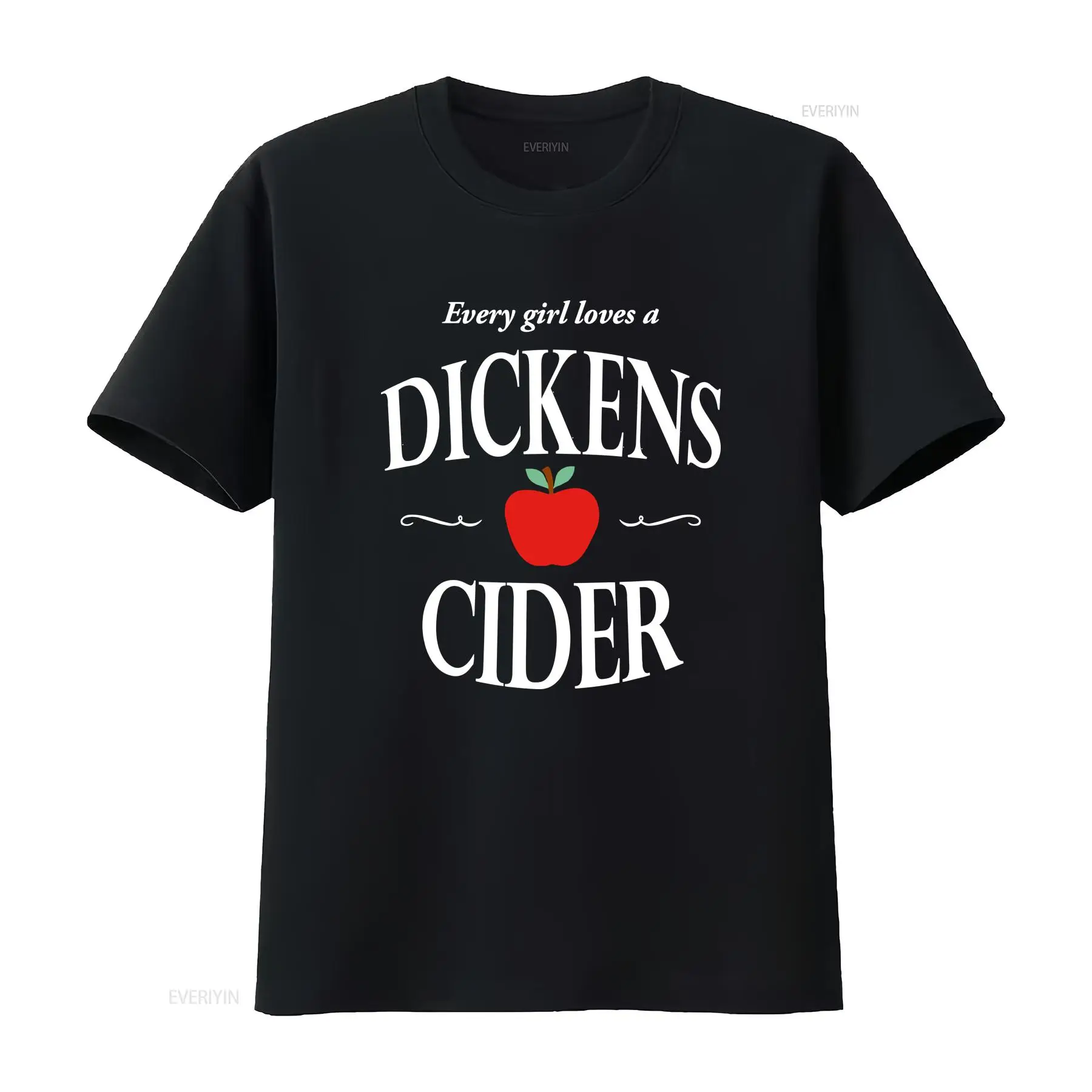 Commercial Shirt Printing - Camiseta Every Girl Loves a Dickens