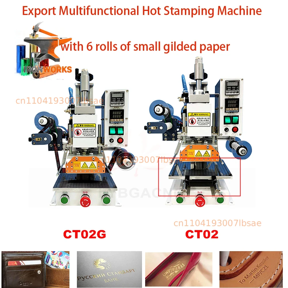 Foil Transfer Machine - Prensa Neumática Multifuncional de Transferencia de