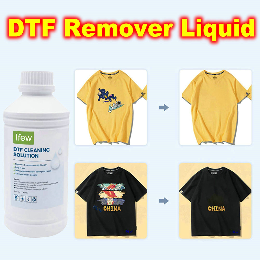 Dtf Printer Machine - Removedor de Tinta DTF para Ropa,