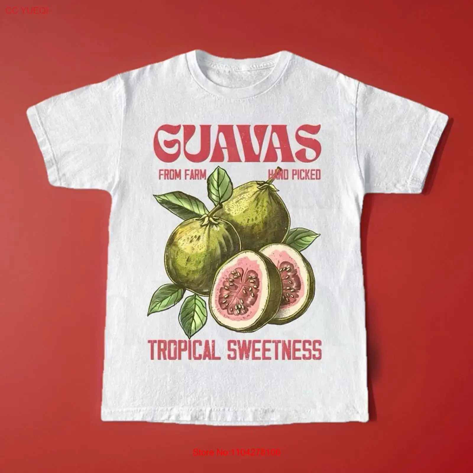 Camiseta Retro Comercial Guava - Commercial Shirt Printing reseña y precio