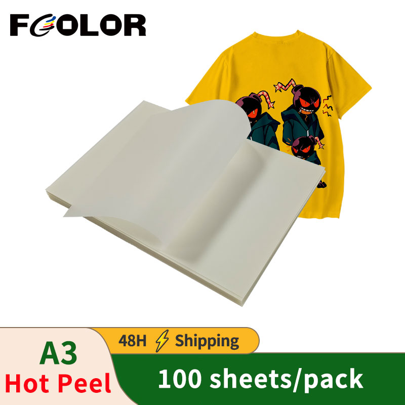 100PCS Película PET A3 DTF Mat - Dtf Hot Peel Film reseña y precio