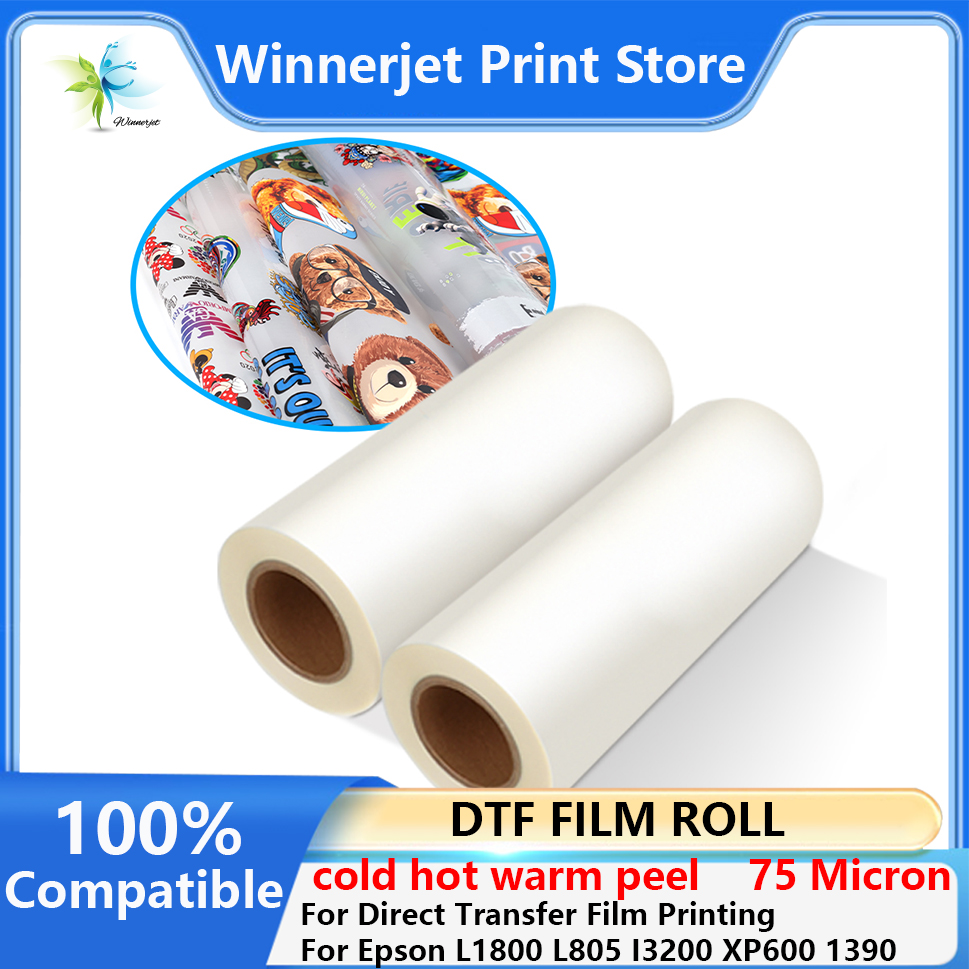 Rollo de película PET DTF de 3 - Dtf Hot Peel Film reseña y precio