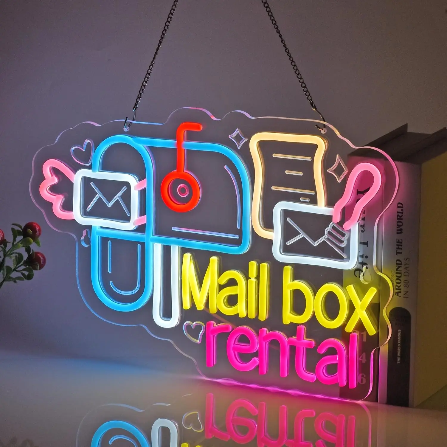 Letrero de neón para alquiler  - Commercial Printing And Mailing reseña y precio