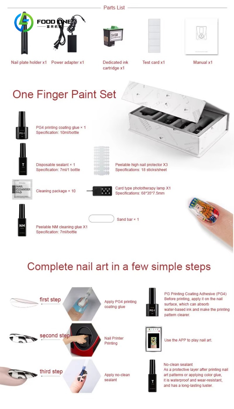 Impresora de Uñas Digital 3D T - 3D Printing Commercial Use reseña y precio