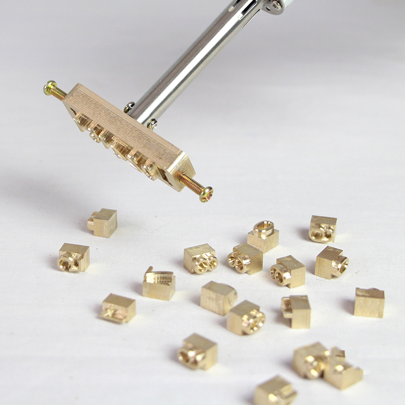 Molde de cobre del alfabeto, s - Foil Transfer Machine reseña y precio