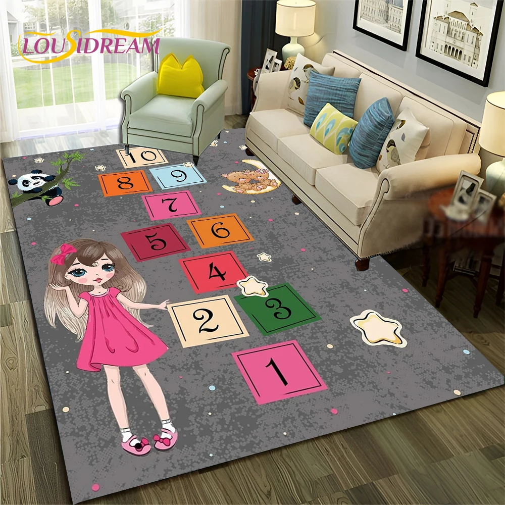 Alfombra de dibujos animados 3 - Commercial Digital Printing reseña y precio