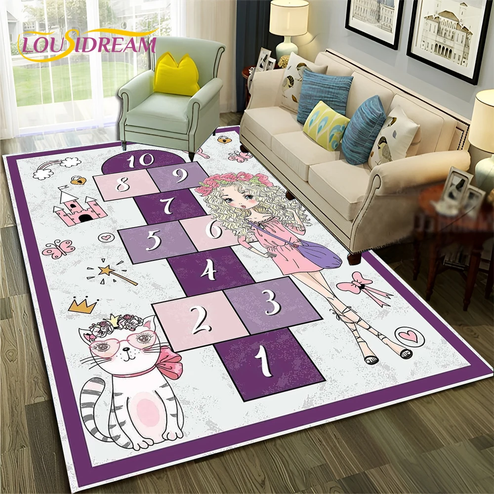 Alfombra de dibujos animados 3 - Commercial Digital Printing reseña y precio