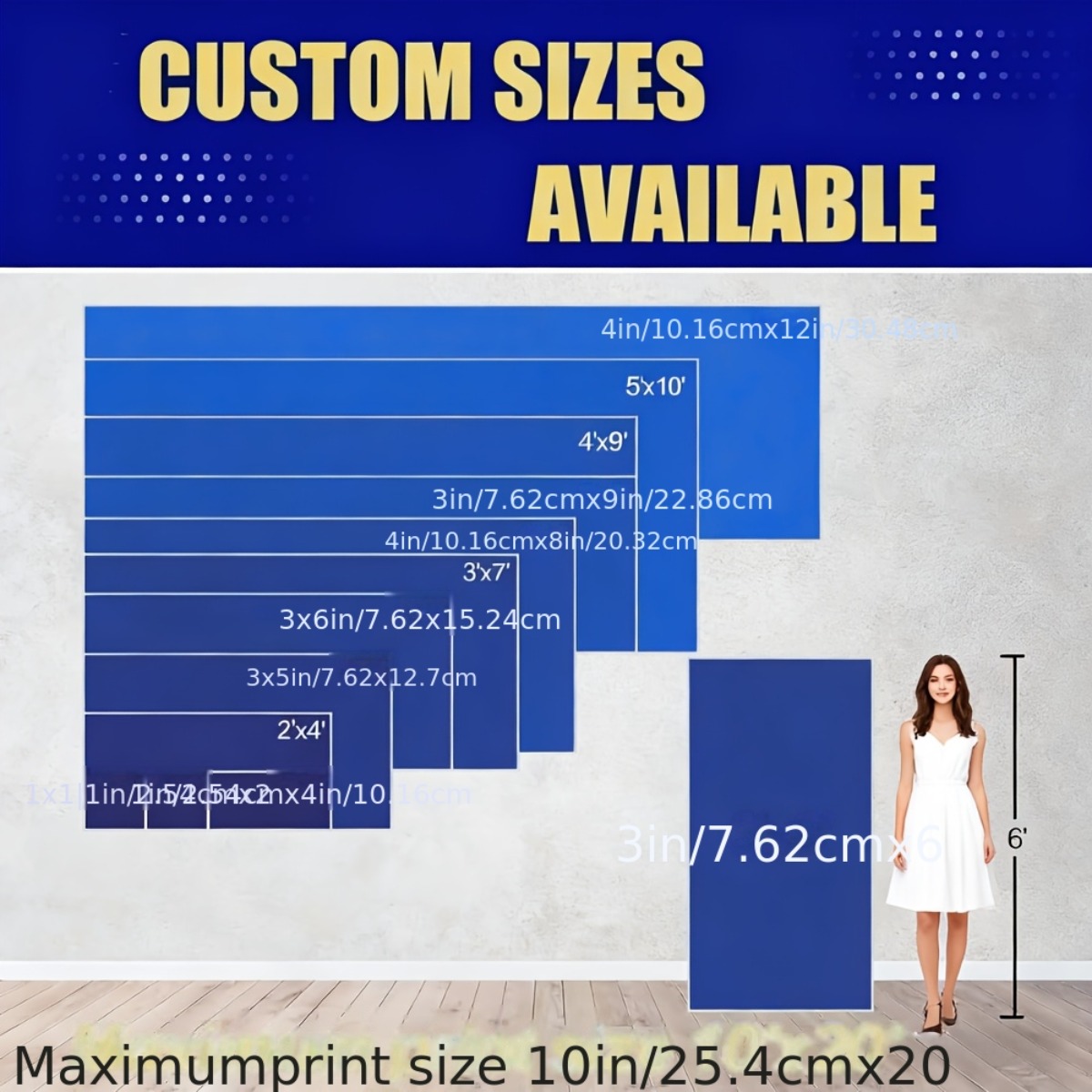Pancarta de Vinilo Personaliza - Commercial Printing And Design reseña y precio