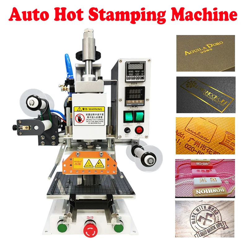 Pequeña impresora automática W - Foil Transfer Machine reseña y precio
