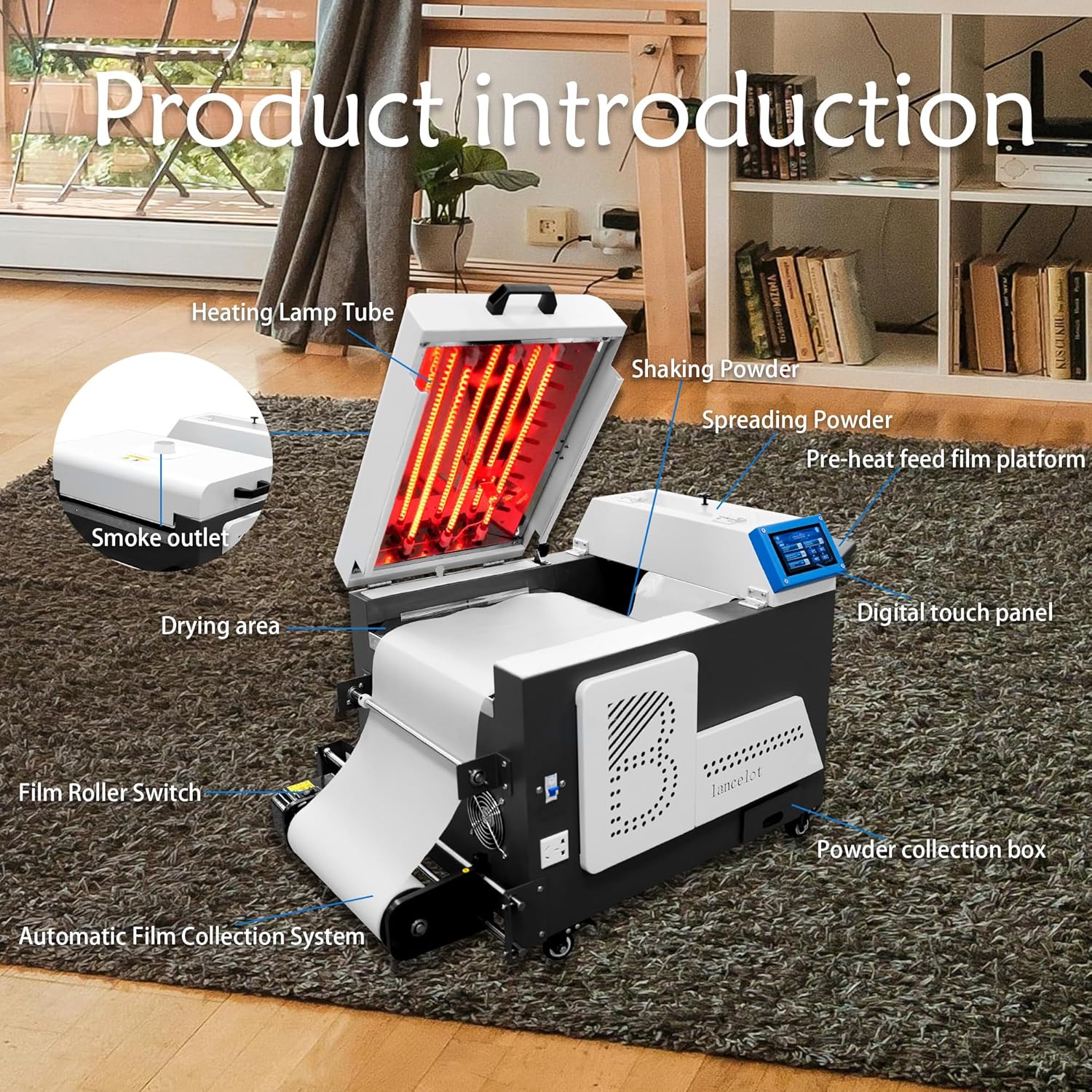 Paquete de impresora Lancelot  - Commercial Shirt Printing reseña y precio