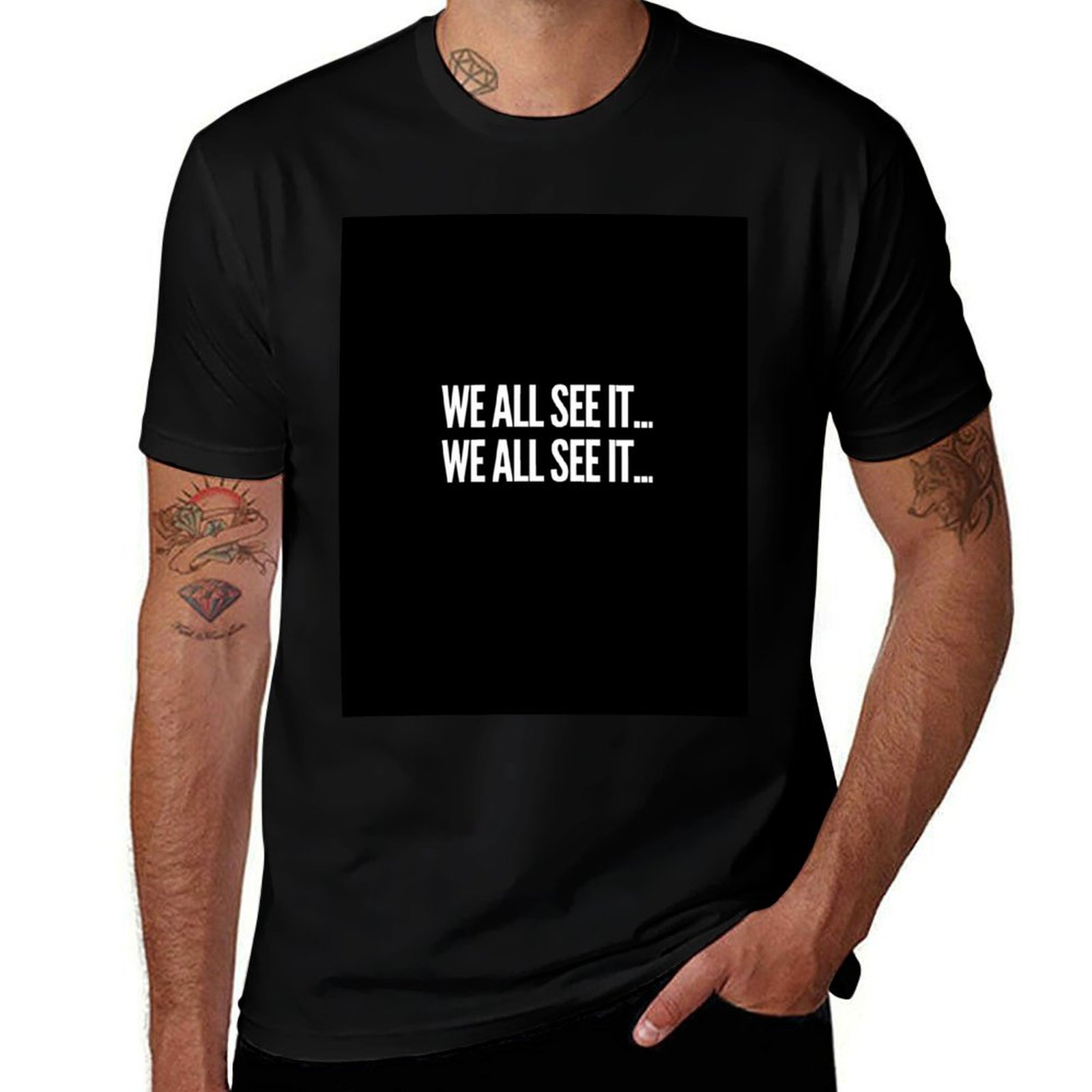 Todos lo vemos... Todos lo vem - Commercial Shirt Printing reseña y precio