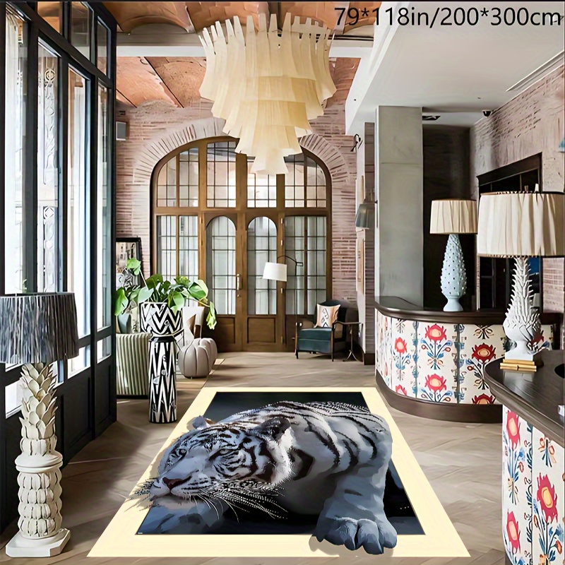 Alfombra con Estampado de Tigr - 3D Printing Commercial Use reseña y precio