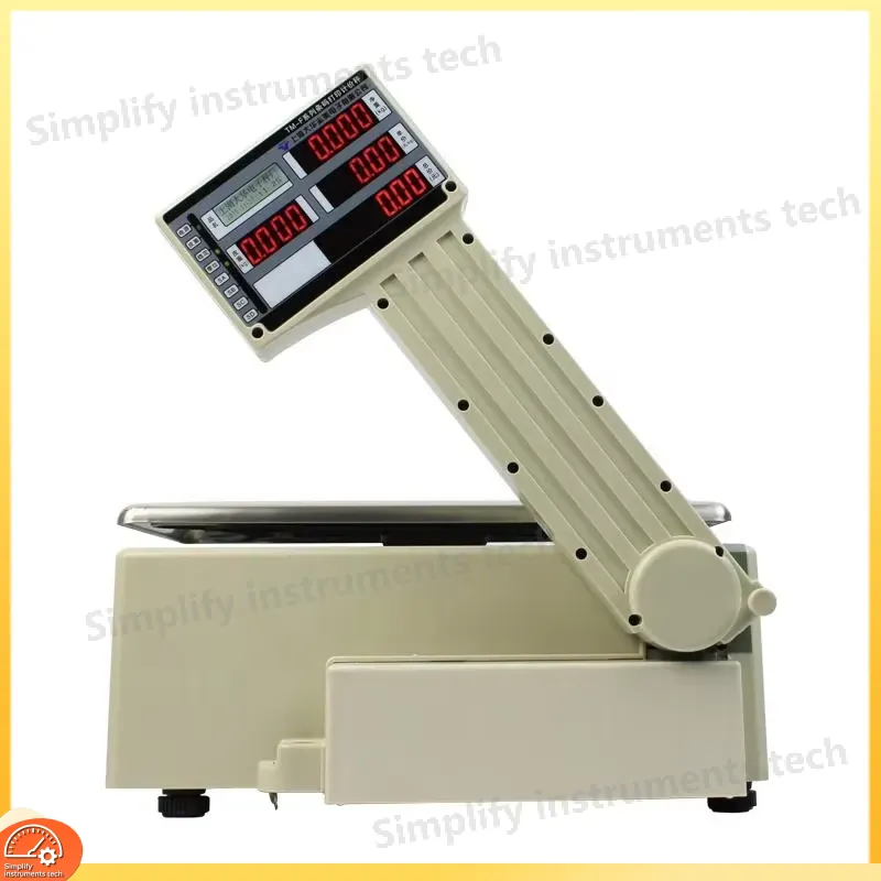 Báscula Electrónica Digital Co - Commercial Digital Printing reseña y precio