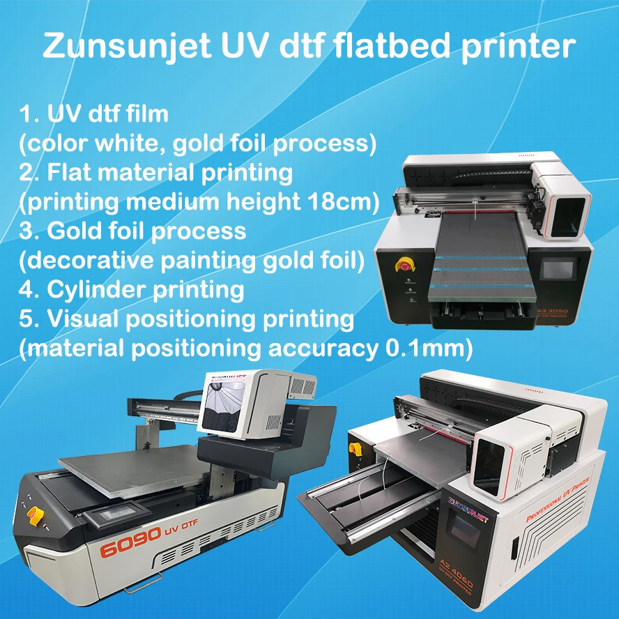 Impresora UV DTF de Cama Plana - Dtf Printer Machine reseña y precio