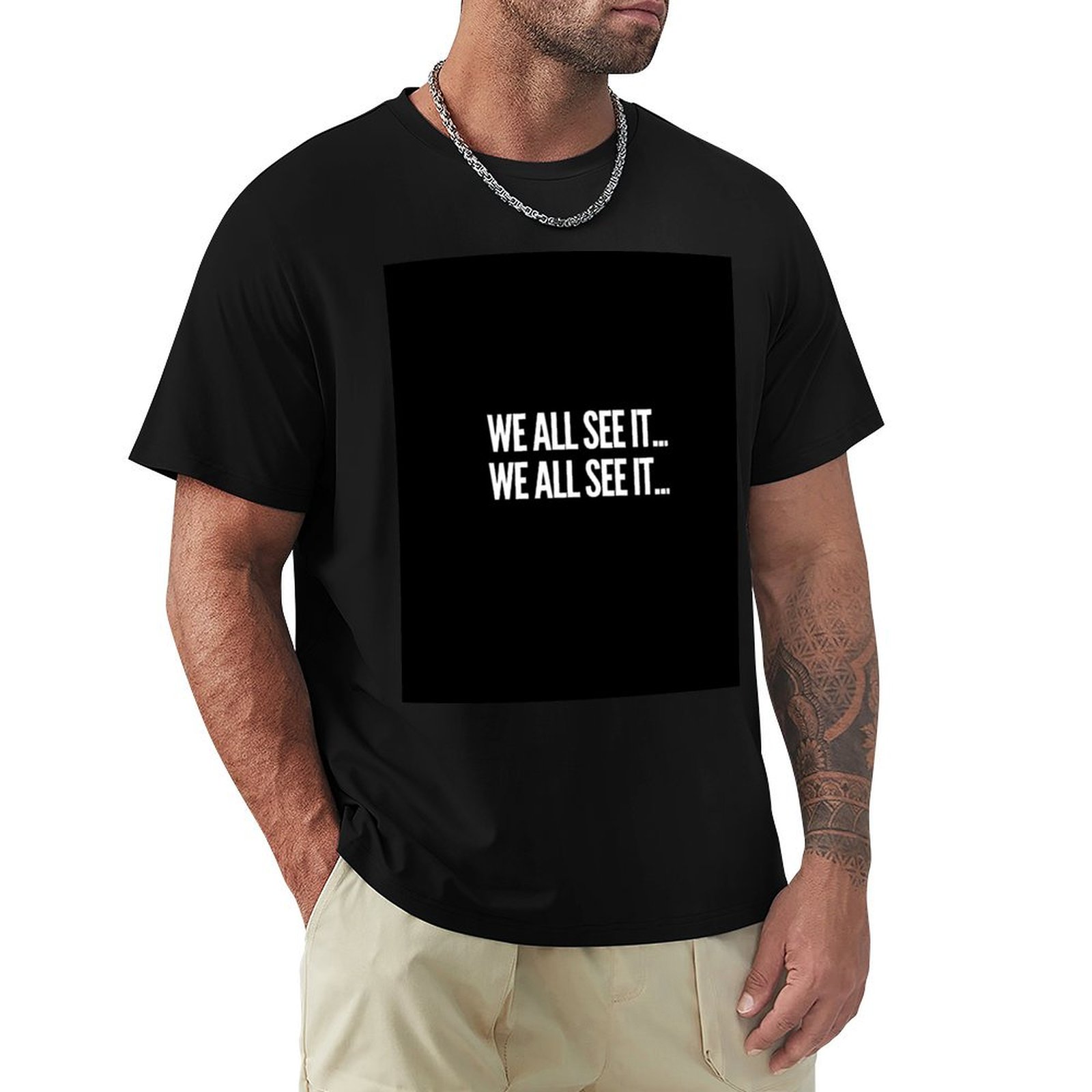 Todos lo vemos... Todos lo vem - Commercial Shirt Printing reseña y precio